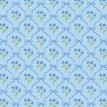 Beau Bottle Blue Bows and Blossoms - Prosecco Collection - The Pink Pineapple 850