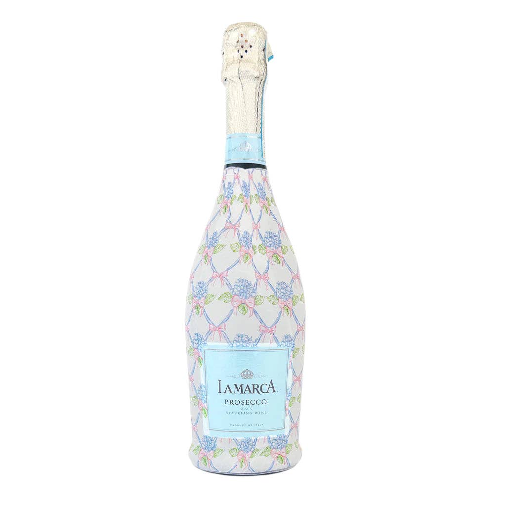 Beau Bottles Hydrangea Lattice - Prosecco Collection - The Pink Pineapple 850