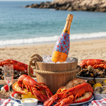 Beau Bottles New England Lobster Party - Champagne Collection - The Pink Pineapple 850