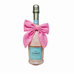 [Beau Bottles] Pink Linen Bottle Bow - The Pink Pineapple 850