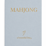 Beige Mahjong Coffee Table Book Tile Storage - The Pink Pineapple 850