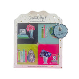 Believe in Your(shelf) Coaster Set - The Pink Pineapple 850