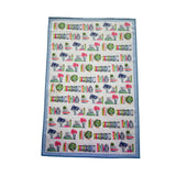 Believe in Your(shelf) Reversible Tea Towel - The Pink Pineapple 850