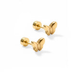 Bella Butterfly Stud Earrings - The Pink Pineapple 850