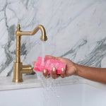 Biodegradable Pop - Up Sponge - Less Chores More Pours - The Pink Pineapple 850