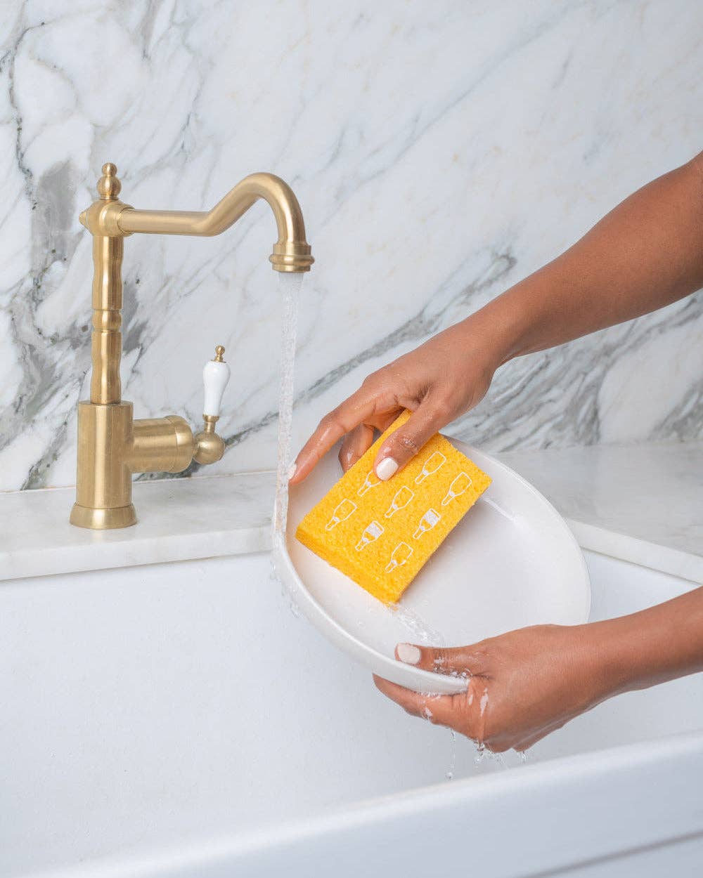 Biodegradable Pop - Up Sponge - Less Chores More Pours - The Pink Pineapple 850