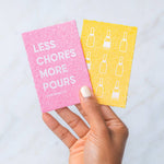 Biodegradable Pop - Up Sponge - Less Chores More Pours - The Pink Pineapple 850