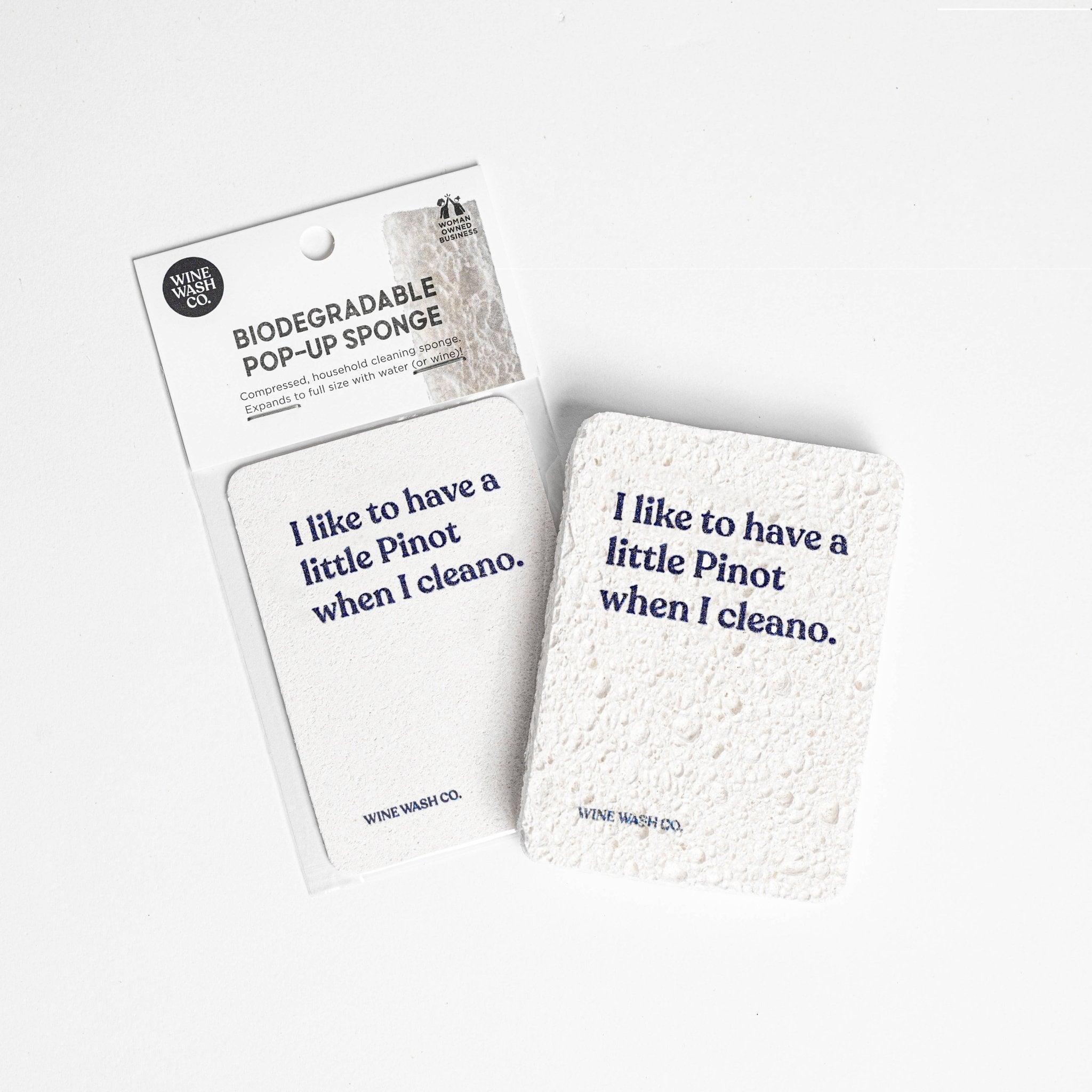 Biodegradable Pop - Up Sponge - Pinot - The Pink Pineapple 850