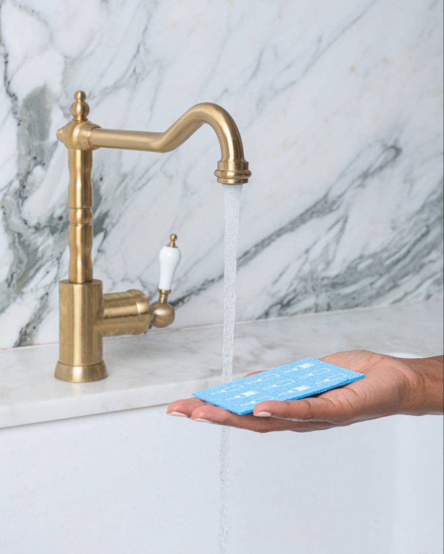 Biodegradable Pop - Up Sponge - Will Scrub for Bubbles - The Pink Pineapple 850