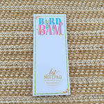 Bird Bam Green Bamboo Mahjong Icons Skinny Pad - The Pink Pineapple 850