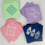 Bird Bam Social Club Purple Hostess Napkins - The Pink Pineapple 850