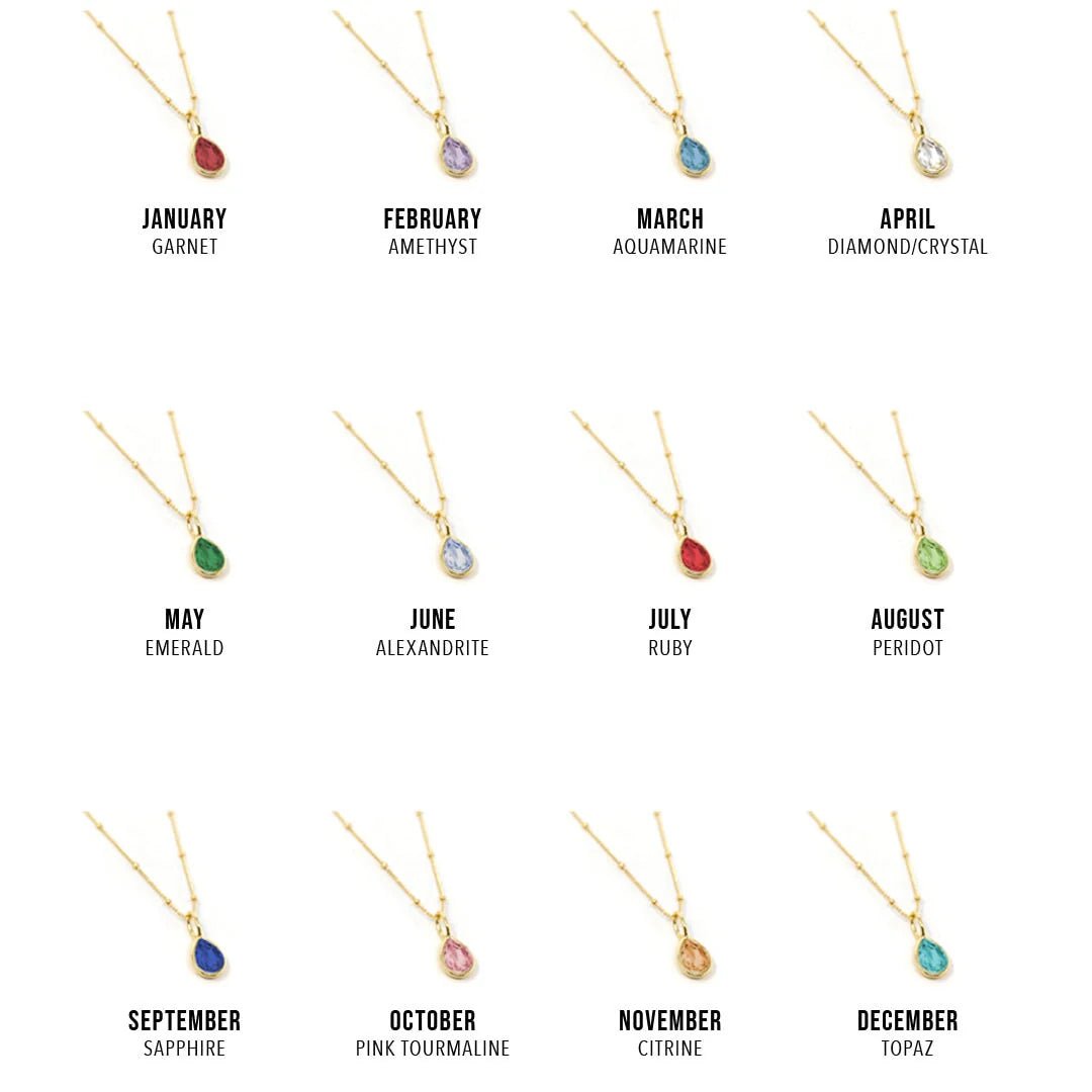 Birthstone Charms - The Pink Pineapple 850