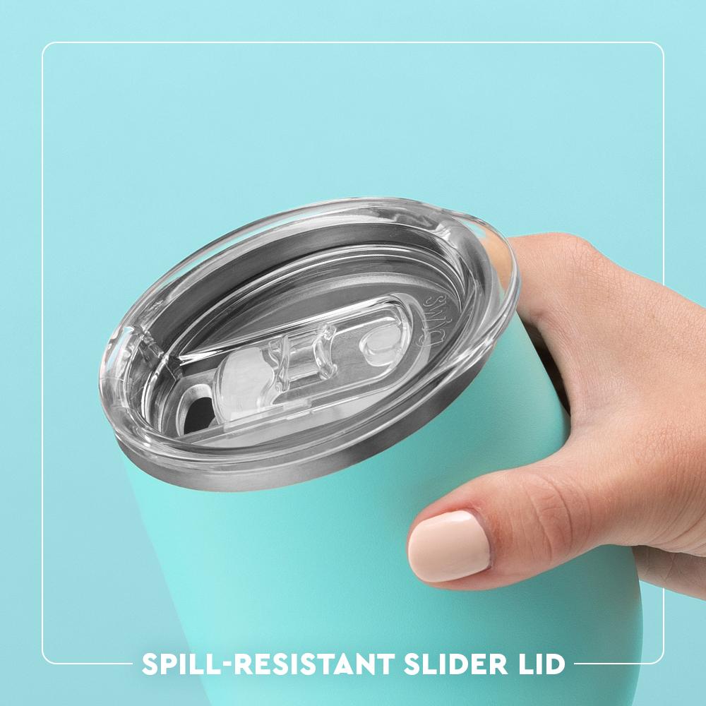 Bits and Pieces Stemless Wine Cup 12oz - The Pink Pineapple 850