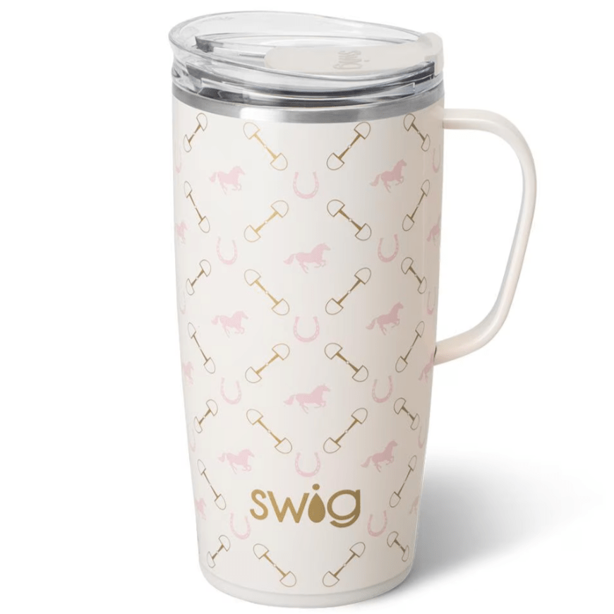 Bits and Pieces Travel Mug 22oz - The Pink Pineapple 850