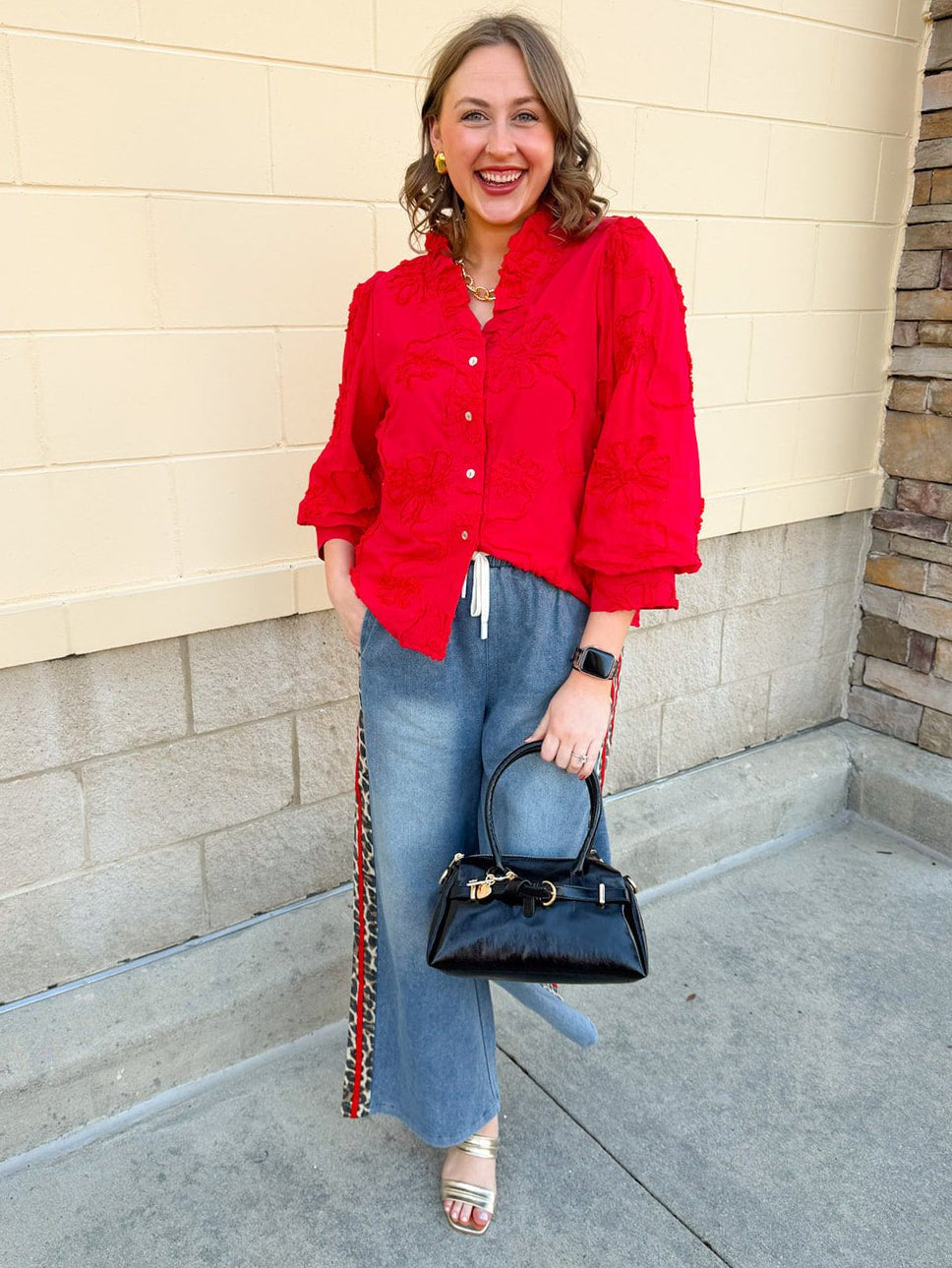 Black Vienna Crossbody Purse - The Pink Pineapple 850