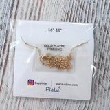 Blessings Classic Cross Necklace - The Pink Pineapple 850