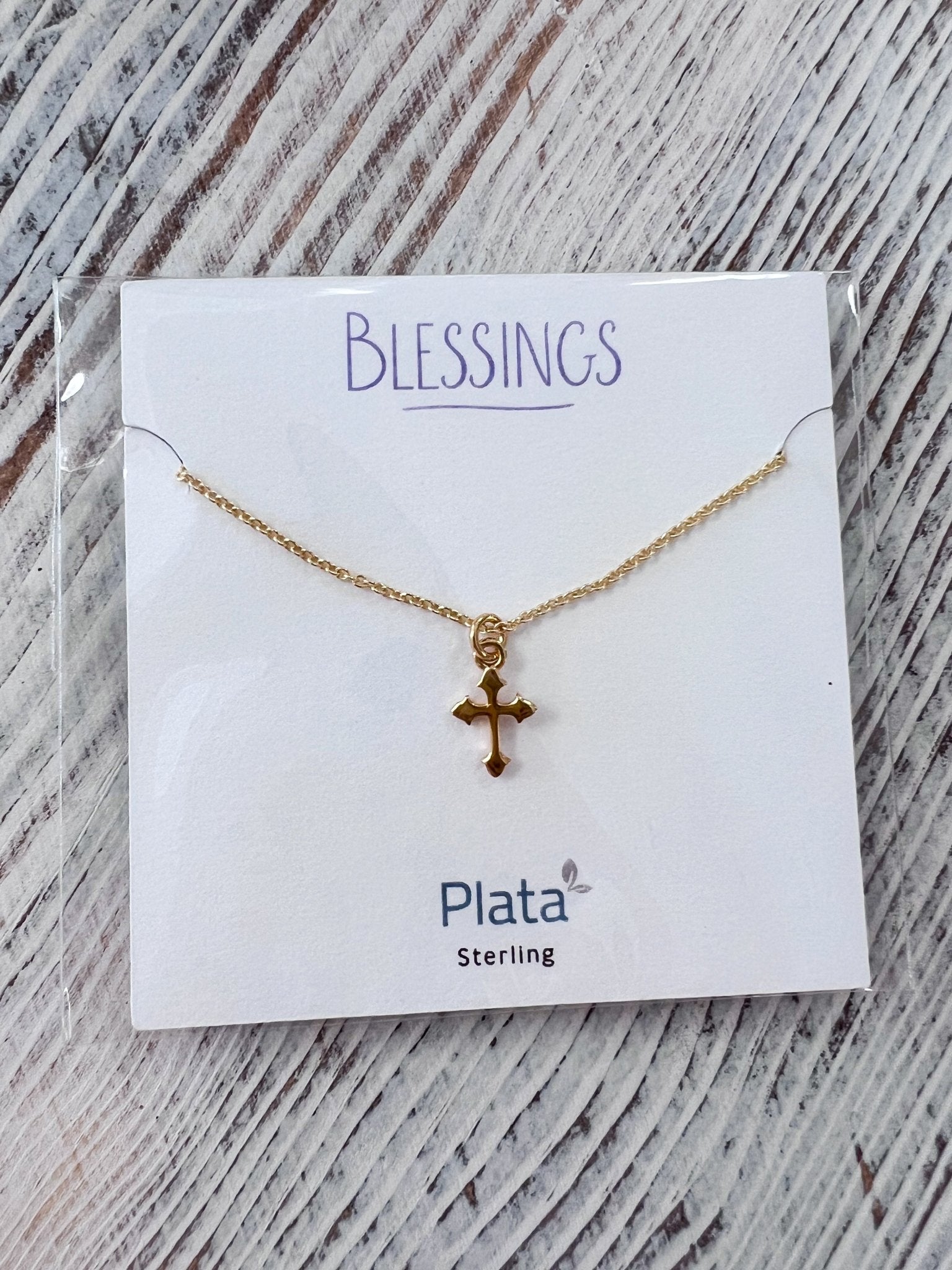 Blessings Gothic Style Cross Necklace - The Pink Pineapple 850