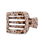 Blonde Tortoise Large Flat Square Clip - The Pink Pineapple 850