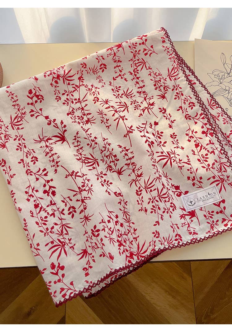 Bloom Bandana Scarf - The Pink Pineapple 850