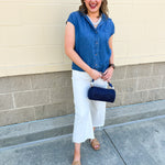 Bloom Belle Beaded Barrel Clutch - The Pink Pineapple 850