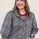 Blooming Trellis Blouse - The Pink Pineapple 850