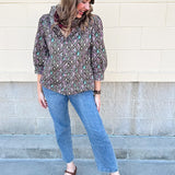 Blooming Trellis Blouse - The Pink Pineapple 850