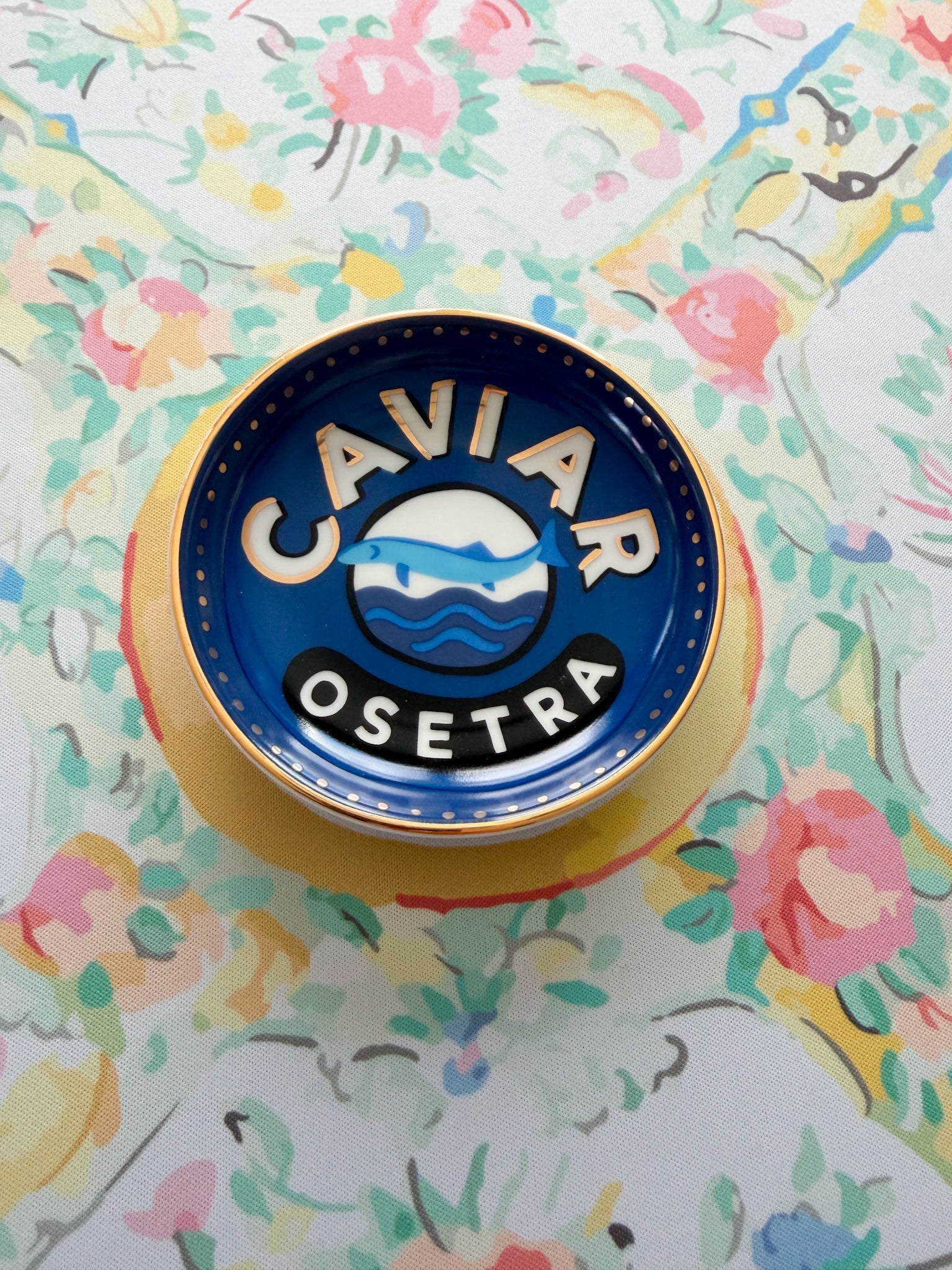 Blue Caviar Dice Catchall - The Pink Pineapple 850