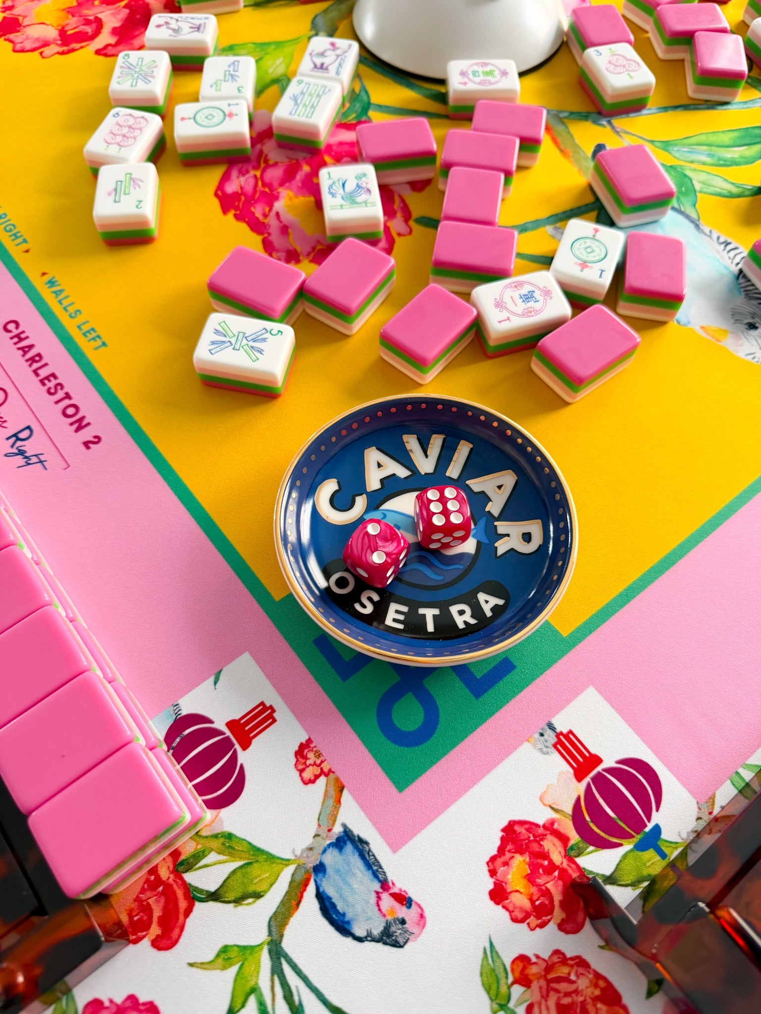 Blue Caviar Dice Catchall - The Pink Pineapple 850