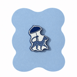 Blue Cheetah Needle Minder - The Pink Pineapple 850