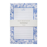 Blue Delft Notepad - The Pink Pineapple 850