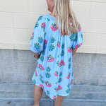 Blue Haven Breeze Dress - The Pink Pineapple 850