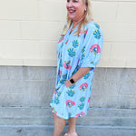 Blue Haven Breeze Dress - The Pink Pineapple 850