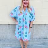 Blue Haven Breeze Dress - The Pink Pineapple 850