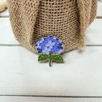Blue Hydrangea Needle Minder - The Pink Pineapple 850