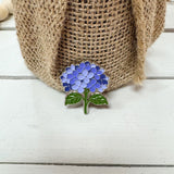 Blue Hydrangea Needle Minder - The Pink Pineapple 850