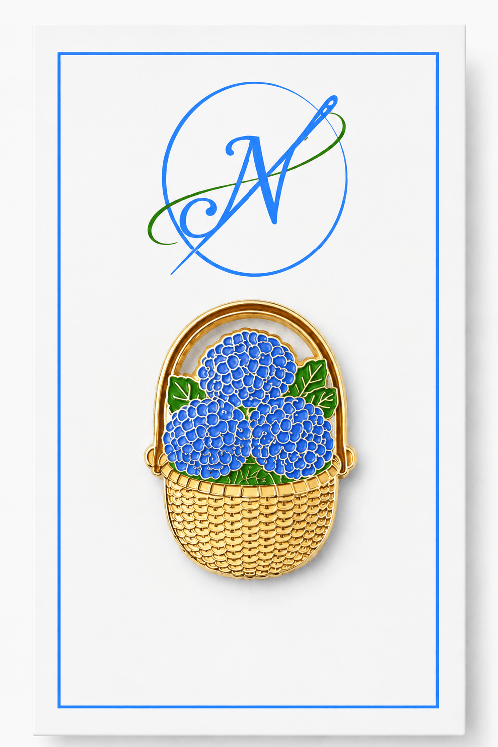 Blue Hydrangea NeedleFinder - The Pink Pineapple 850