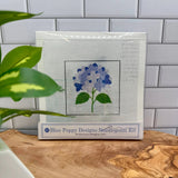 Blue Hydrangea Needlepoint Kit - The Pink Pineapple 850