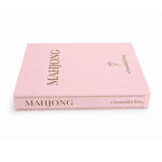 Blue Mahjong Coffee Table Book Tile Storage - The Pink Pineapple 850