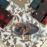 Blue Marble Oval Dice Catchall - The Pink Pineapple 850