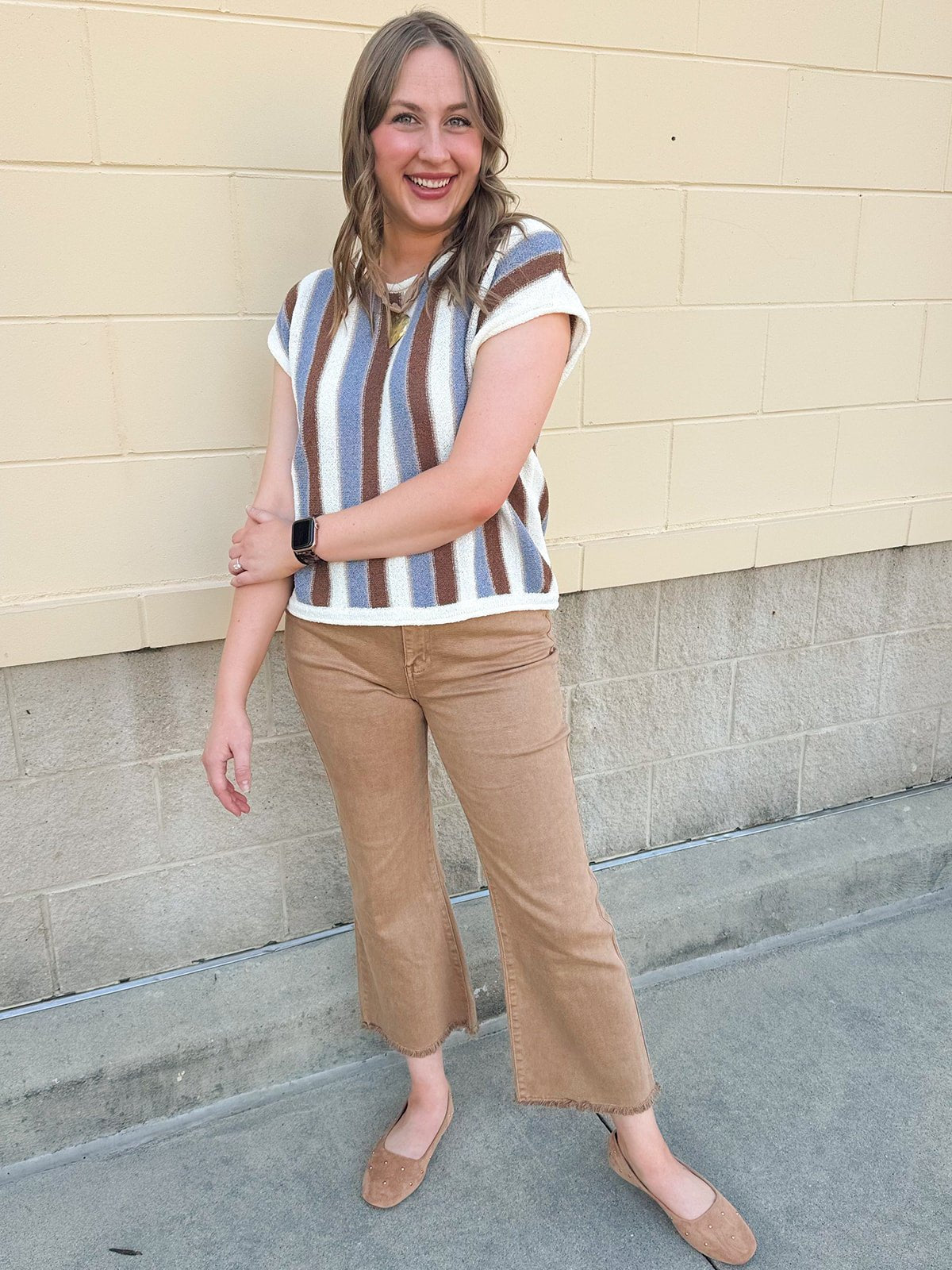 Blue Ridge Knit Top - The Pink Pineapple 850