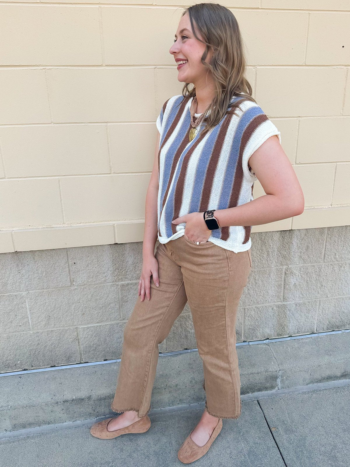 Blue Ridge Knit Top - The Pink Pineapple 850