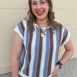 Blue Ridge Knit Top - The Pink Pineapple 850