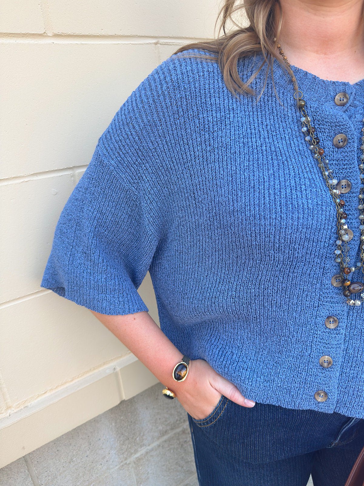 Blue Skies Sweater - The Pink Pineapple 850