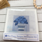 Blue & White Toile Needlepoint Kit - The Pink Pineapple 850
