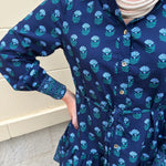 Bluebell Bloom Belted Shirt Dress - The Pink Pineapple 850