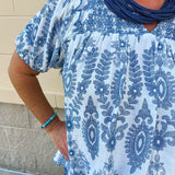 Bluebell Breeze Smocked Top - The Pink Pineapple 850