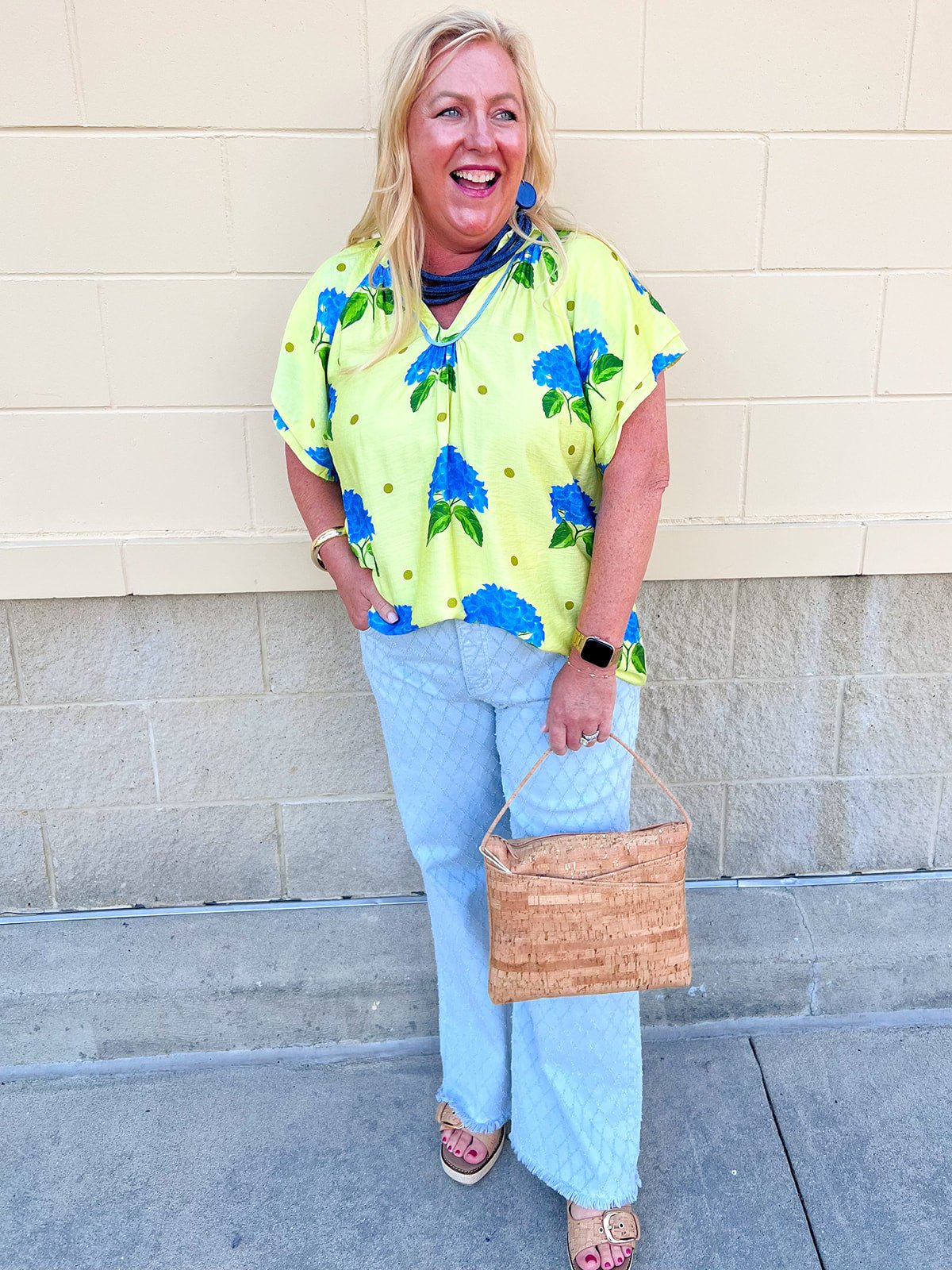 Bluebell Brunch Blouse - The Pink Pineapple 850