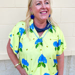 Bluebell Brunch Blouse - The Pink Pineapple 850