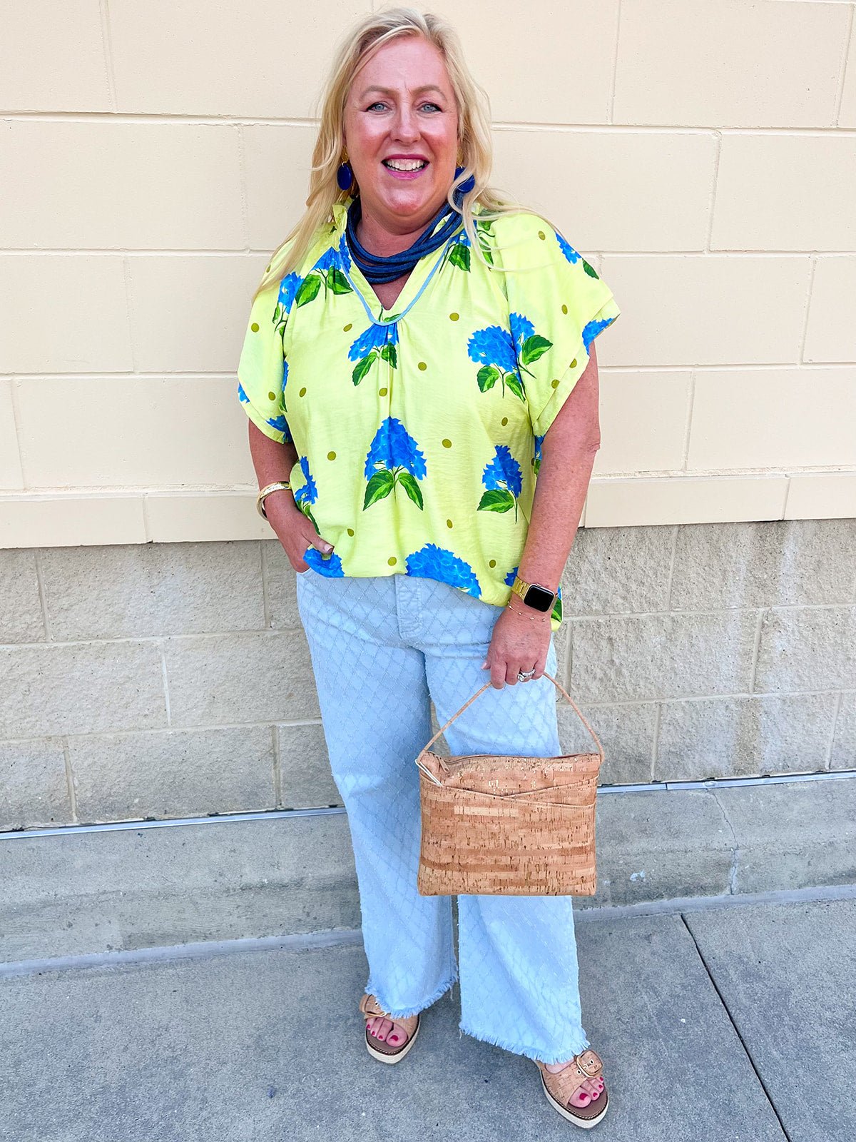 Bluebell Brunch Blouse - The Pink Pineapple 850