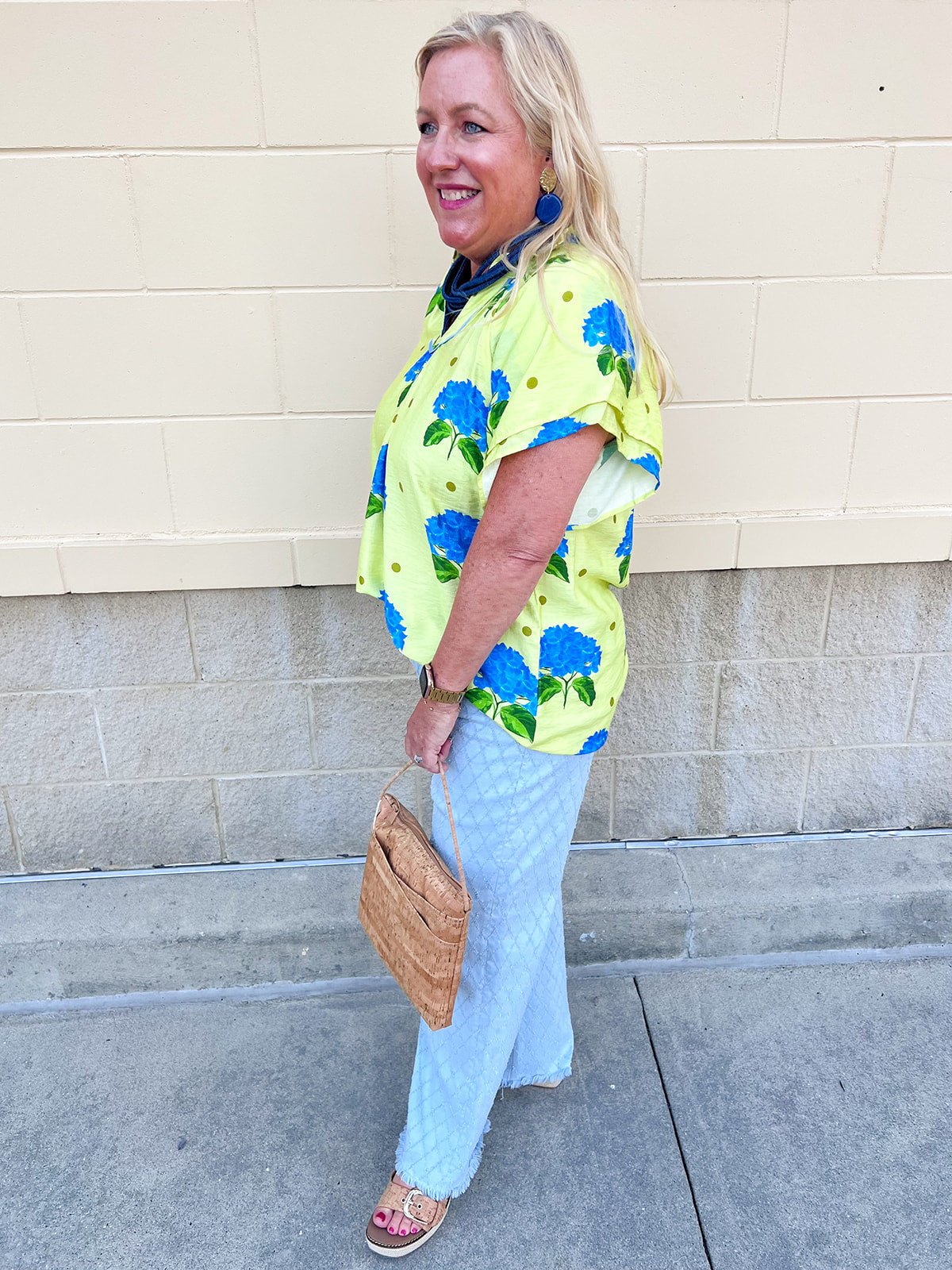 Bluebell Brunch Blouse - The Pink Pineapple 850